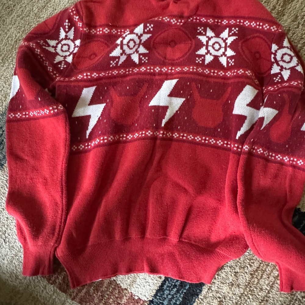 Pokémon Ugly Sweater size small